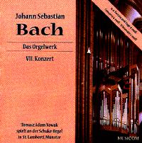 J.S. Bach Das Orgelwerk VII